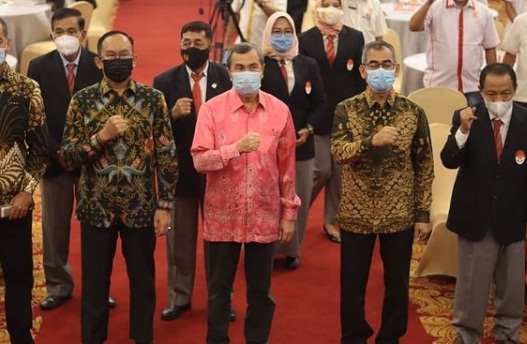 Komisi V DPRD Riau Hadiri Raker KONI 2021